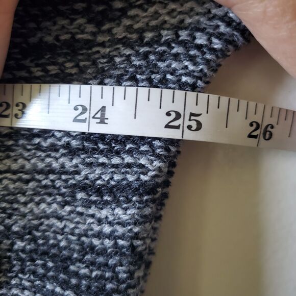 XRAY Jeans Mens L Cardigan Sweater Charcoal Gray Button Front Grandpa Preppy - Picture 11 of 13